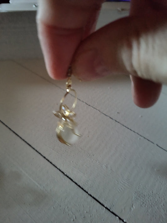 Pearl Dangle Earrings