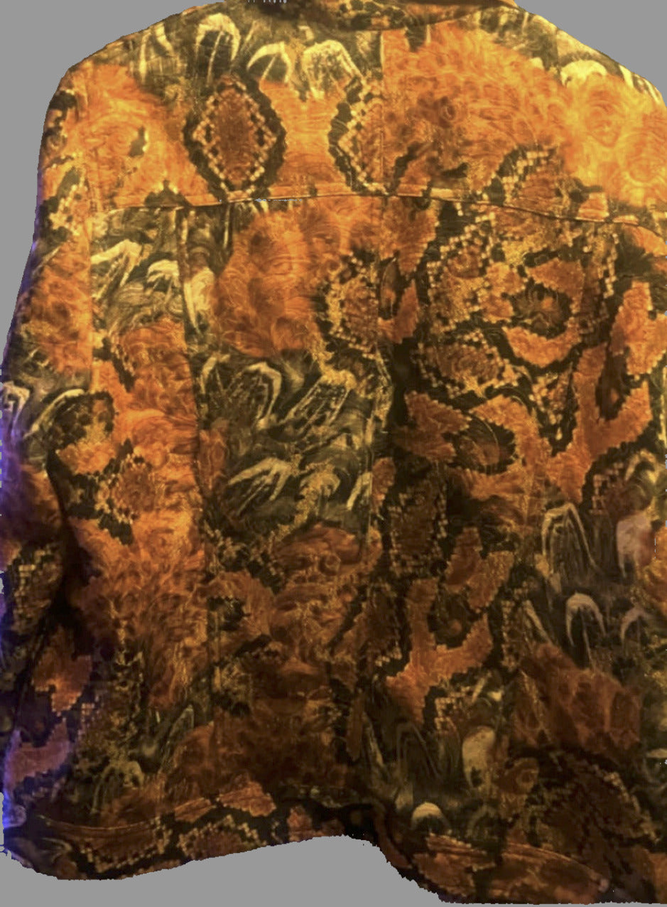 Women's Chico Orange Fall Jacket - size 3