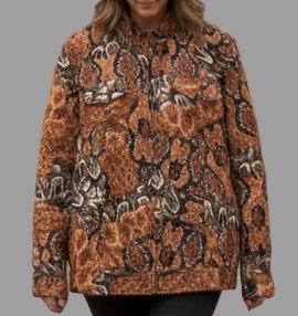 Women's Chico Orange Fall Jacket - size 3