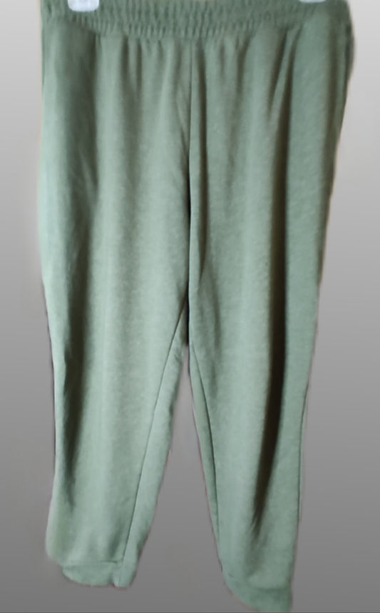 Sweet Treasures Green Lounge Pants - size L (12 - 14)