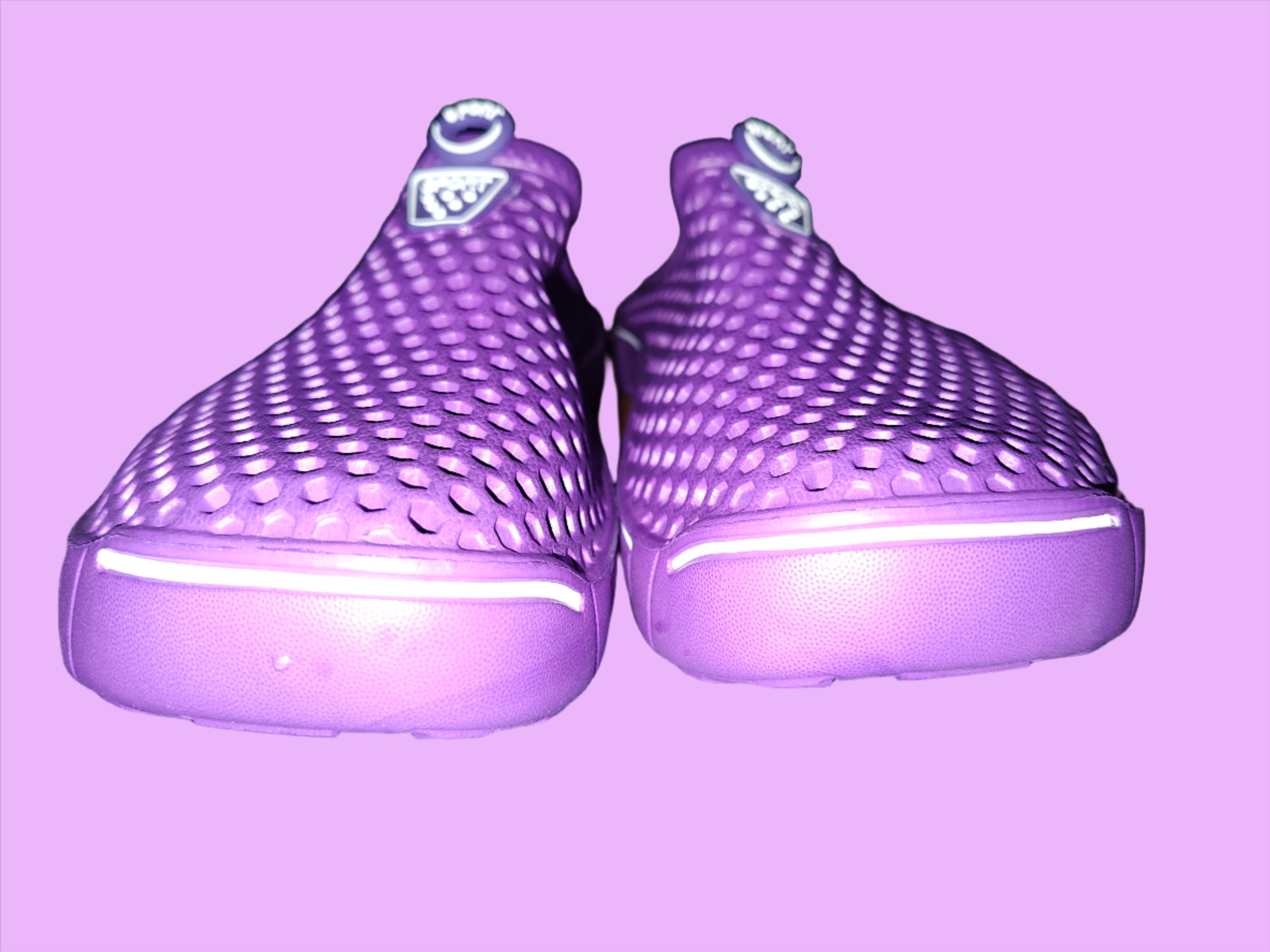 Purple Lightweight Non-slip Soft Sole Clogs