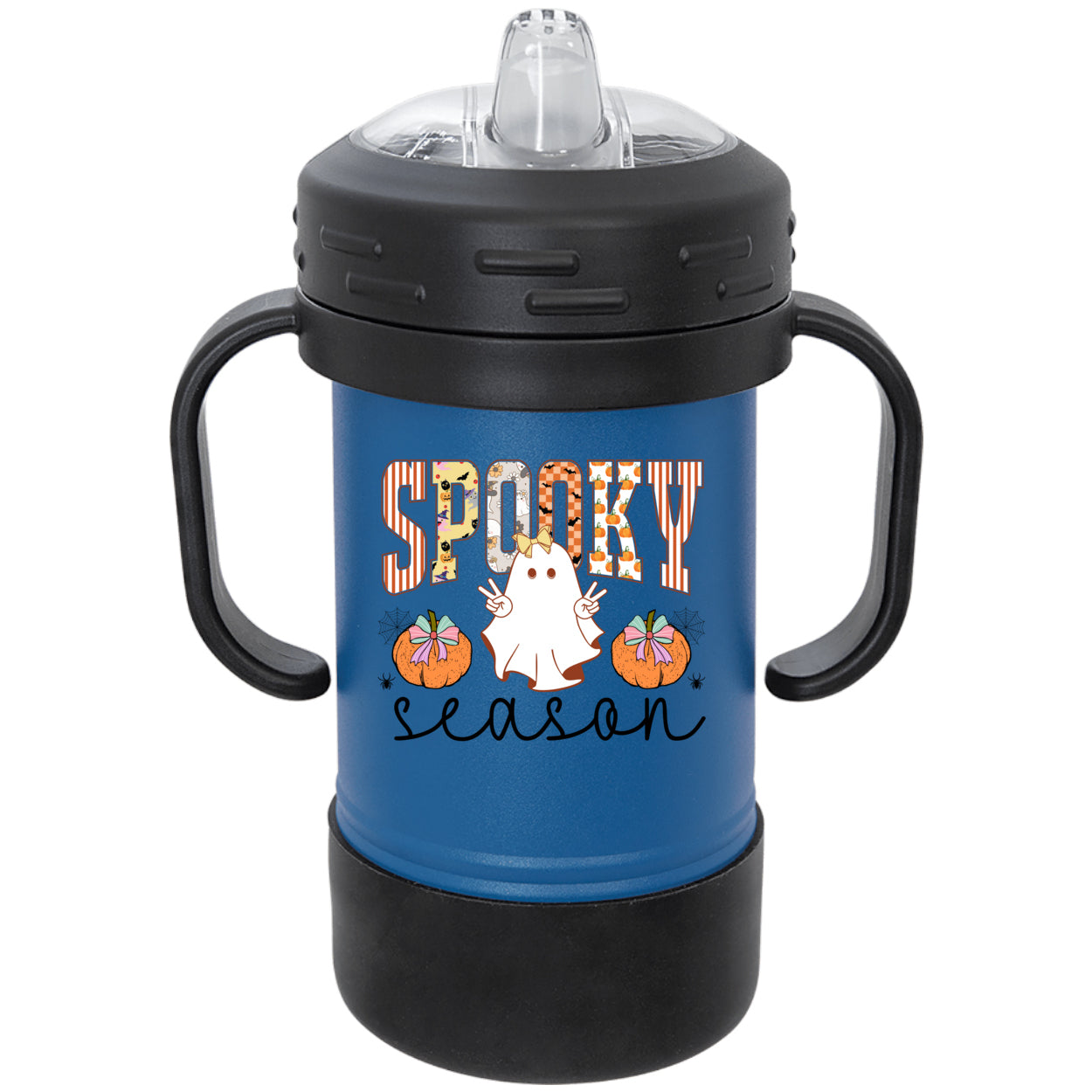 Spooky Season Halloween Ghost Polar Camel 10 oz Sippy Cup
