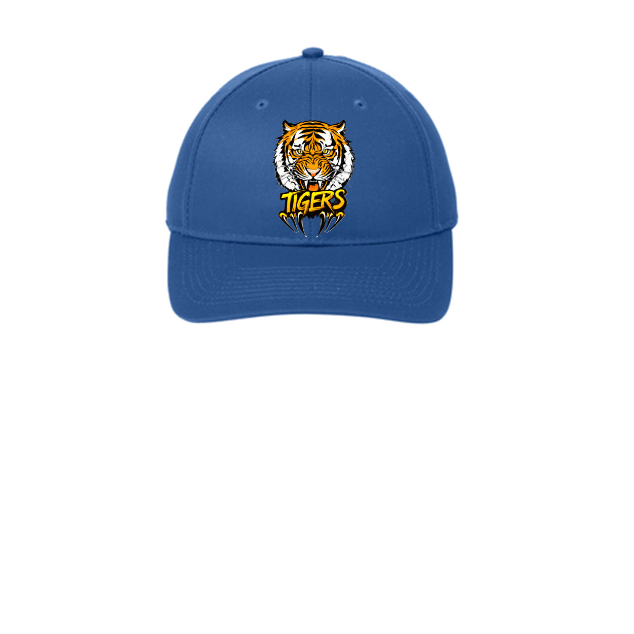 Ferocious Tiger with Claws Port Authority® Easy Care Baseball Cap