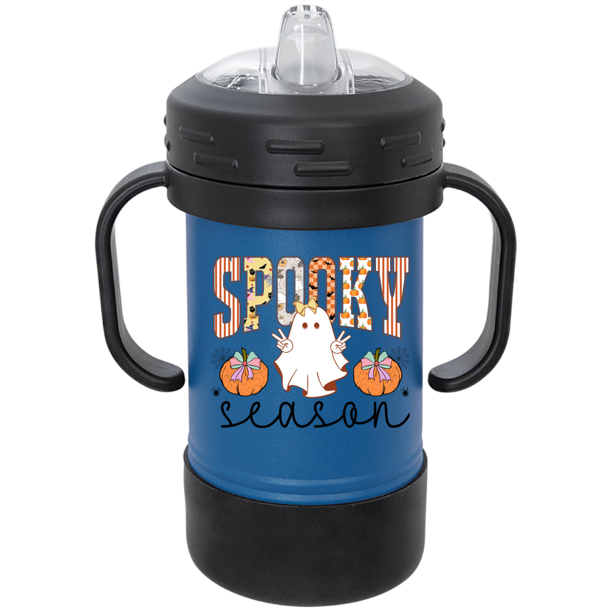 Spooky Season Halloween Ghost Polar Camel 10 oz Sippy Cup