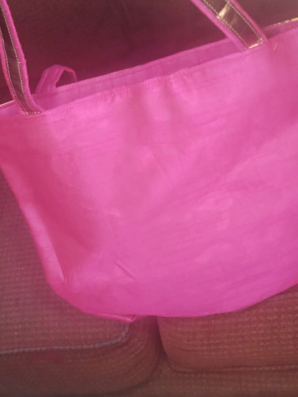 Hot Pink Beautiful Women Tote Bag - preowned - Shell Design Boutique