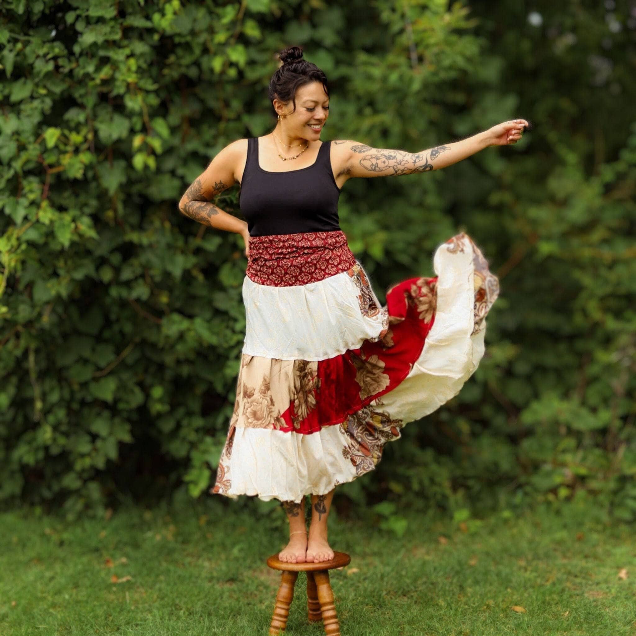 Sedona Colorful Patchwork Dress