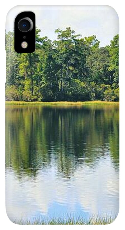 Serene Horse Shoe South Lake in Chuluota Florida - Phone Case