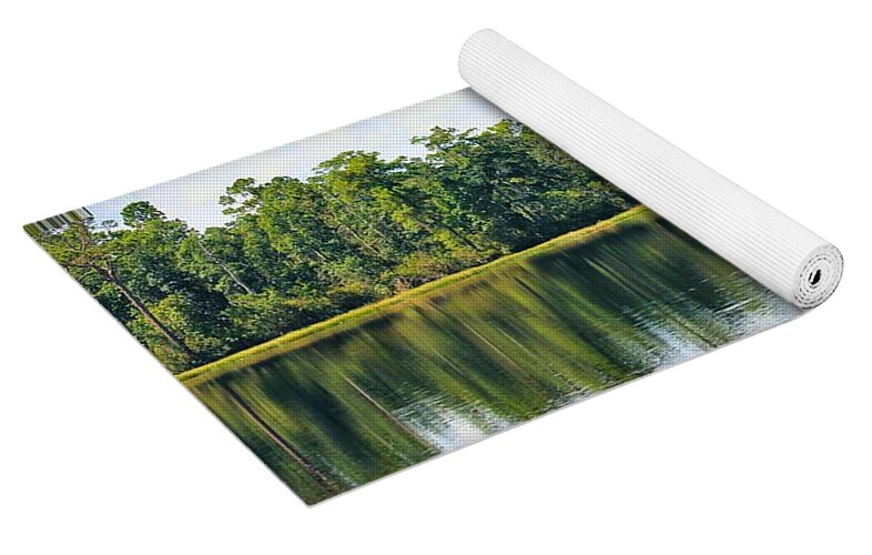 Serene Horse Shoe South Lake in Chuluota Florida - Yoga Mat