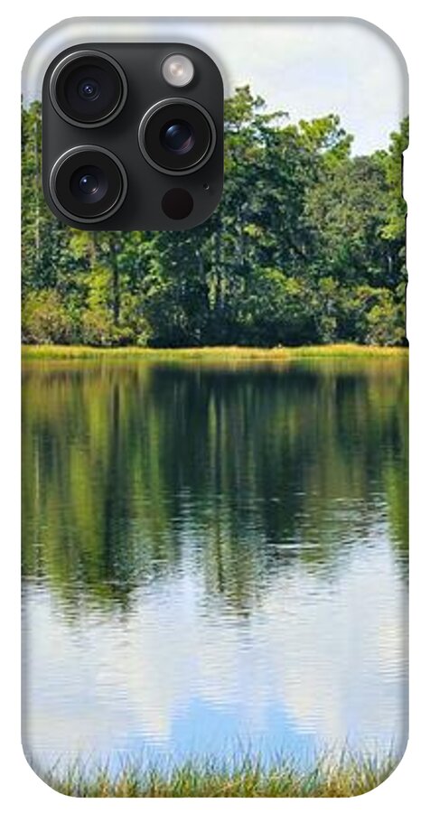 Serene Horse Shoe South Lake in Chuluota Florida - Phone Case