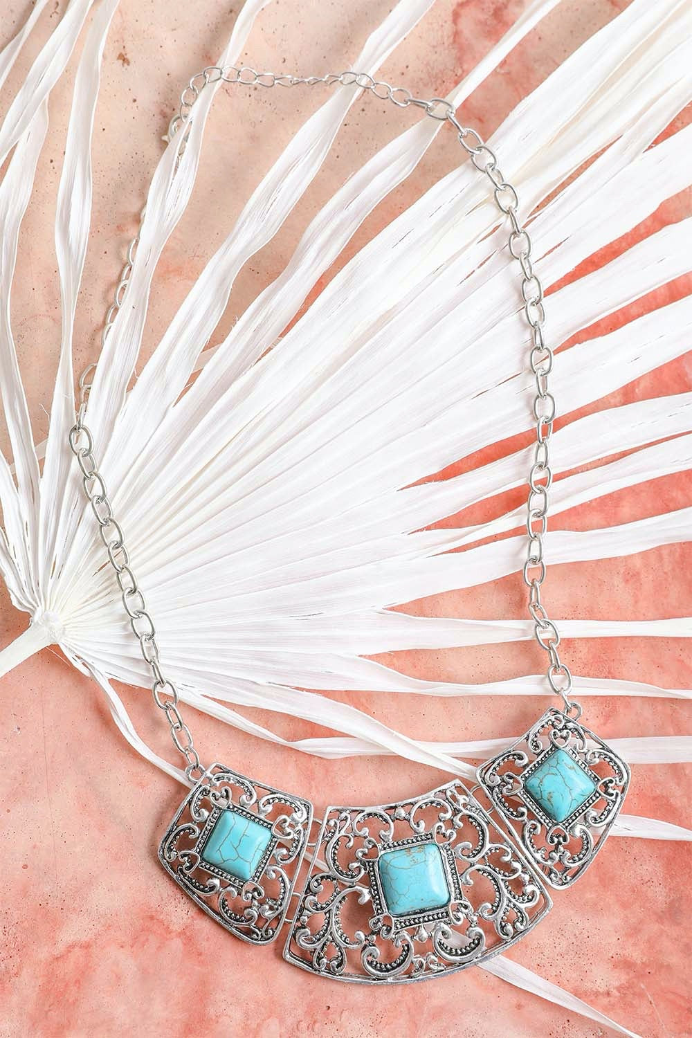 Turquoise Deco Necklace