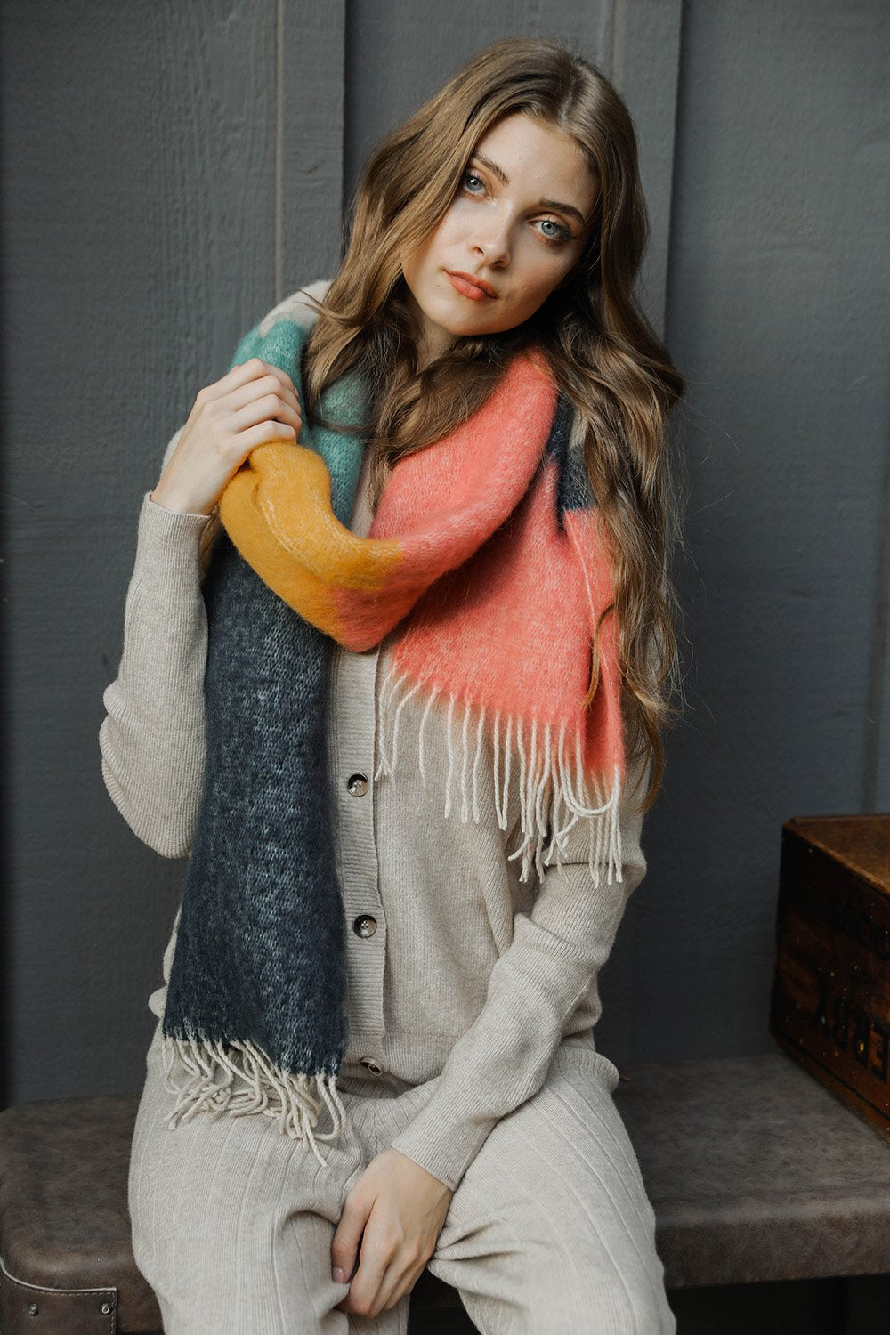 Soft Mohair Scarf