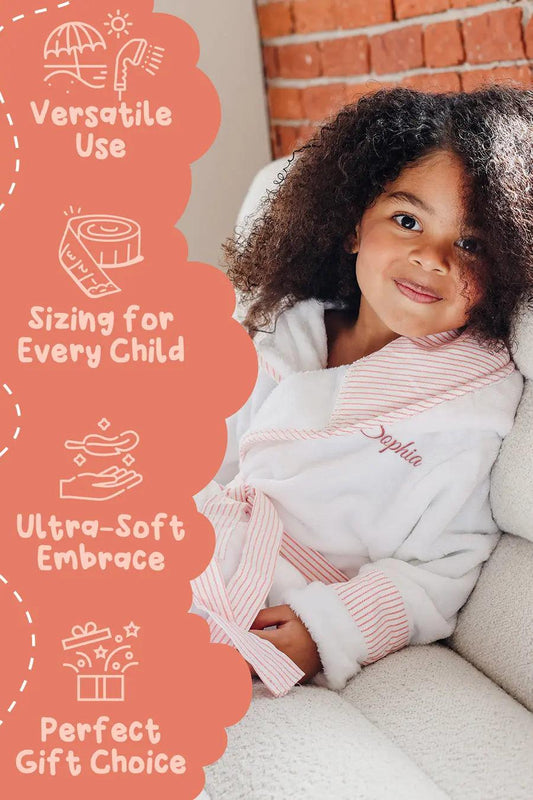 Kids Plush Robe – Ultra Soft, Safe & Cozy for Toddlers & Kids