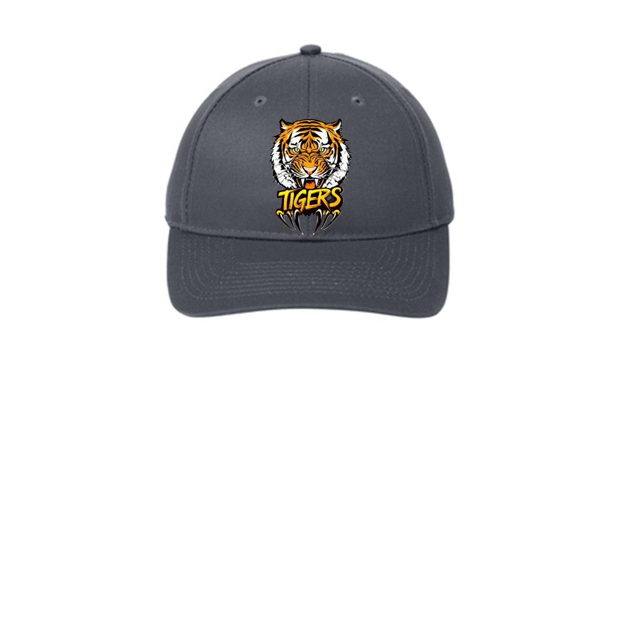 Ferocious Tiger with Claws Port Authority® Easy Care Baseball Cap