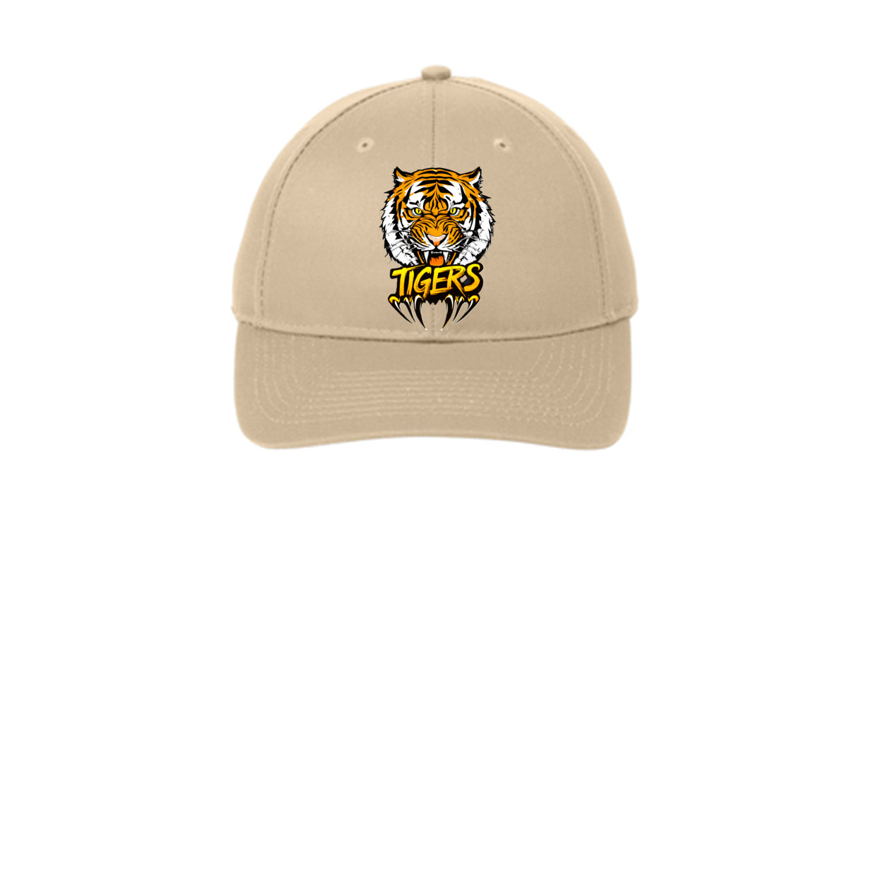 Ferocious Tiger with Claws Port Authority® Easy Care Baseball Cap