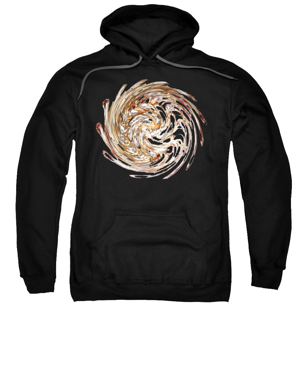 Swirling Metallic Whirlpool - Sweatshirt