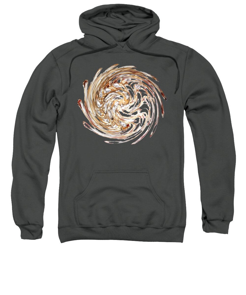 Swirling Metallic Whirlpool - Sweatshirt