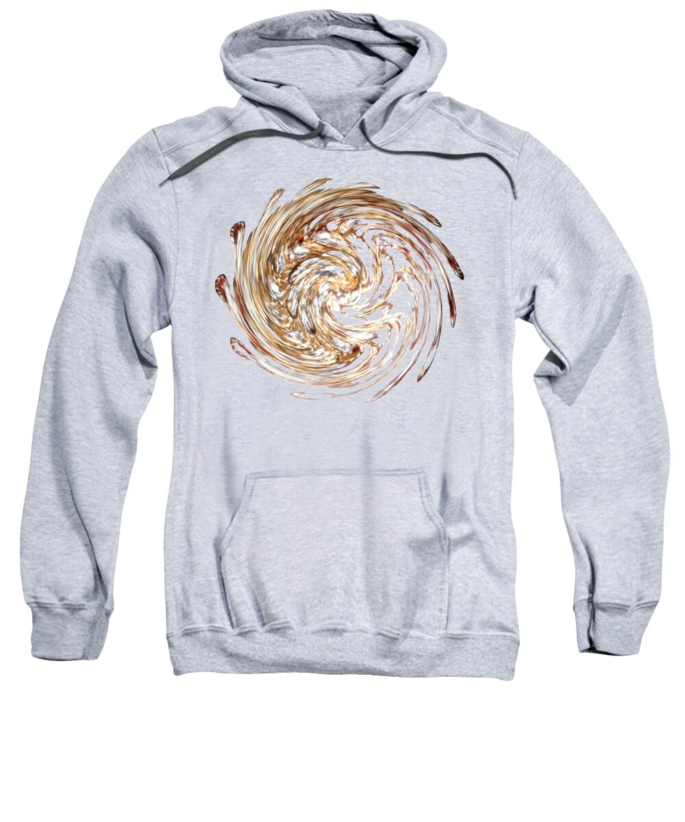 Swirling Metallic Whirlpool - Sweatshirt