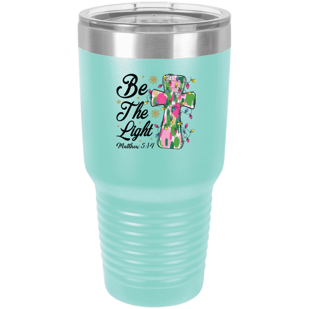 Be the Light Polar Camel 30 oz. Vacuum Insulated Ringneck Tumbler with Clear Lid