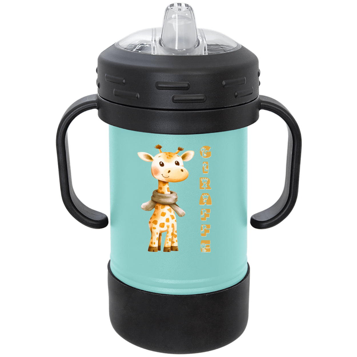 Tall Giraffe Polar Camel 10 oz Sippy Cup