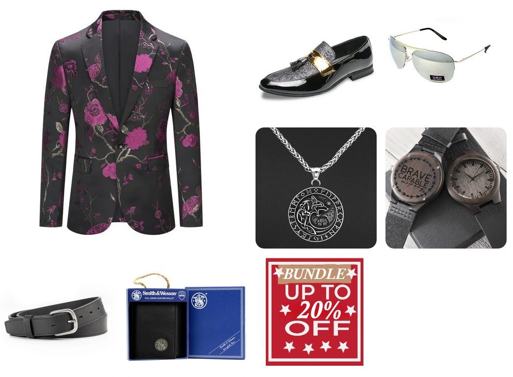 Men's Formal Occasion Outfit Bundle