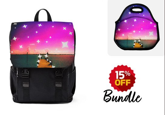 Starry Pier Backpack Bundle