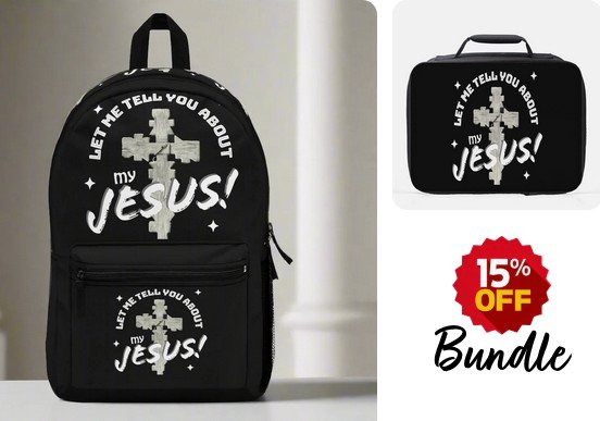 My Jesus Backpack Bundle