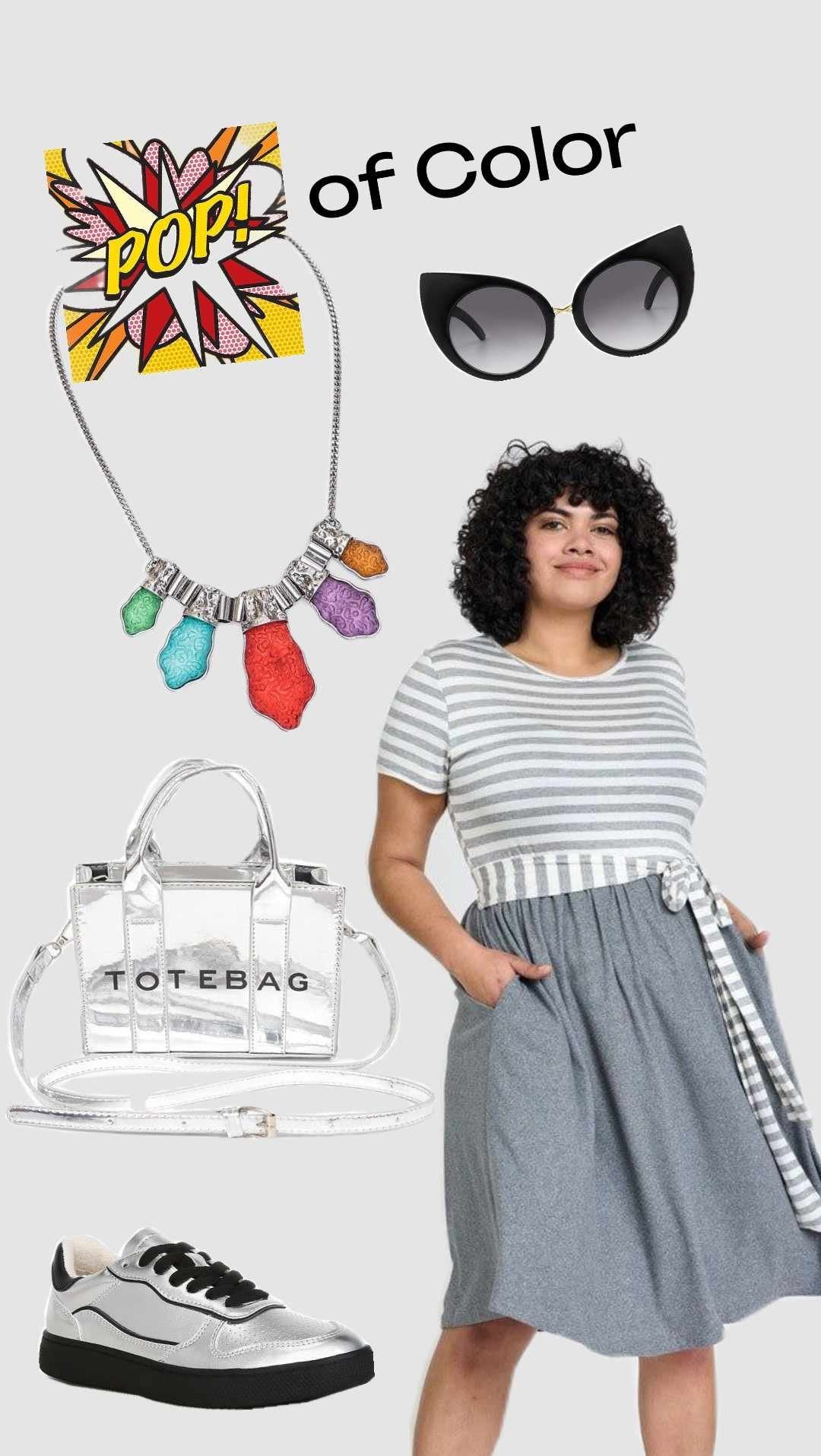 Pop of Color Silver Outfit Mix & Match Bundle