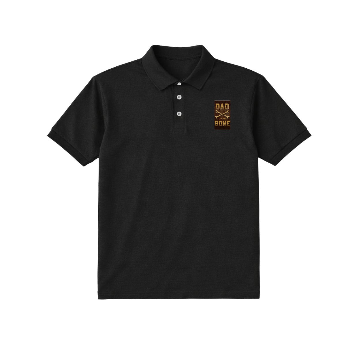 Dad to the Bone Adult Polo Jersey Shirt | Gildan 8800