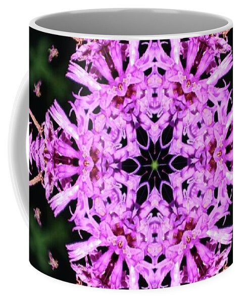 Vibrant Symmetrical Blossoms - Mug