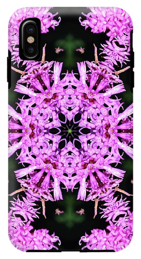 Vibrant Symmetrical Blossoms - Phone Case