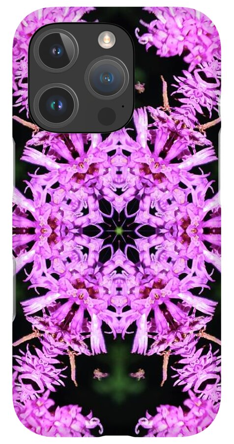 Vibrant Symmetrical Blossoms - Phone Case