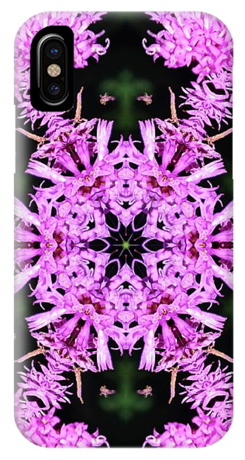Vibrant Symmetrical Blossoms - Phone Case