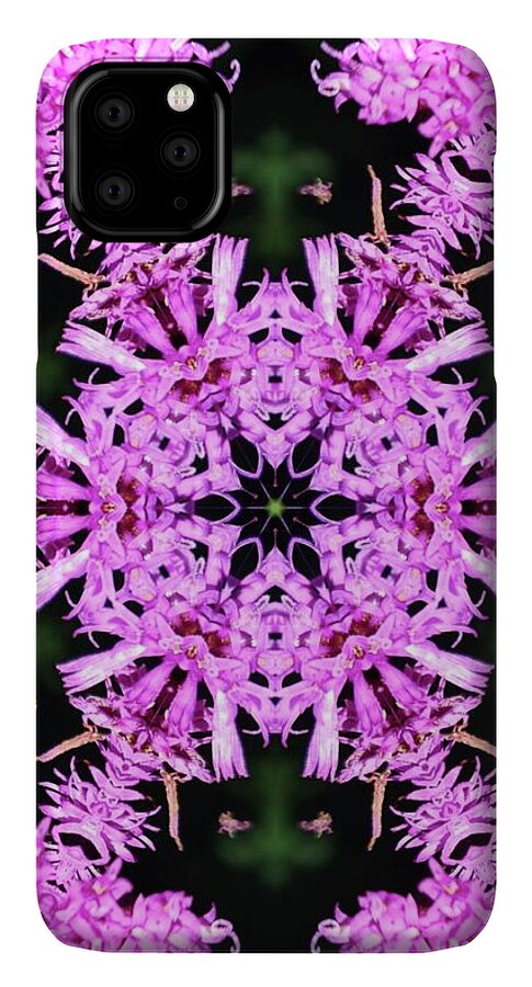 Vibrant Symmetrical Blossoms - Phone Case