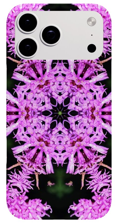 Vibrant Symmetrical Blossoms - Phone Case