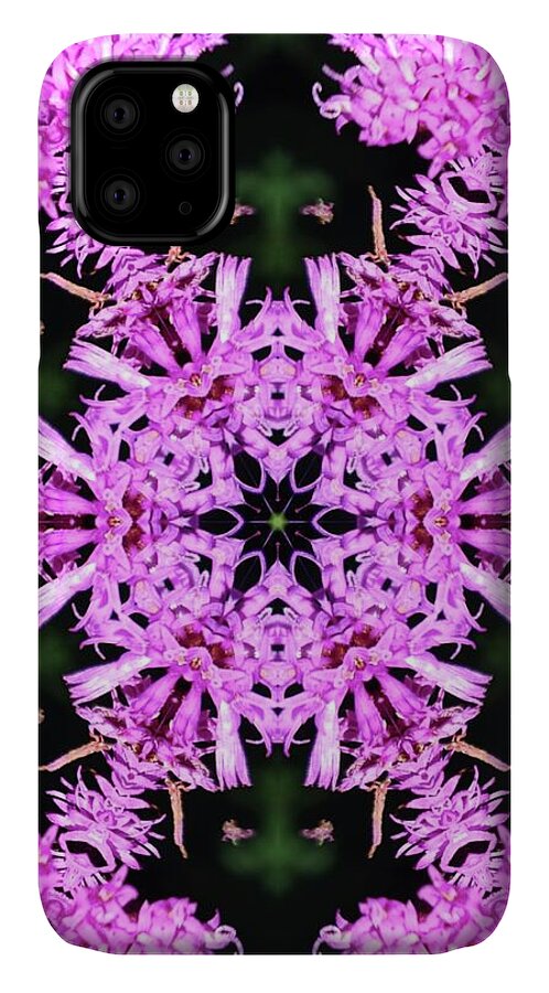 Vibrant Symmetrical Blossoms - Phone Case