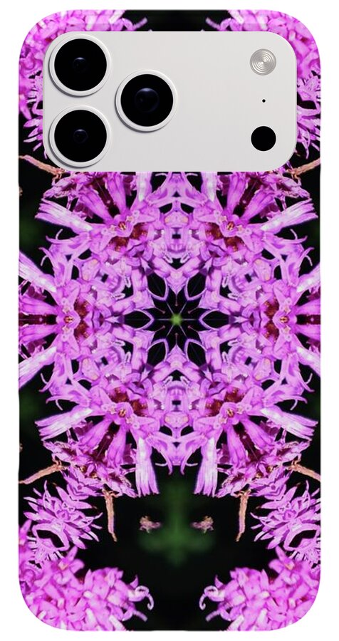 Vibrant Symmetrical Blossoms - Phone Case