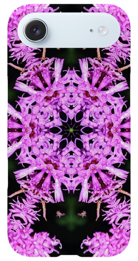 Vibrant Symmetrical Blossoms - Phone Case