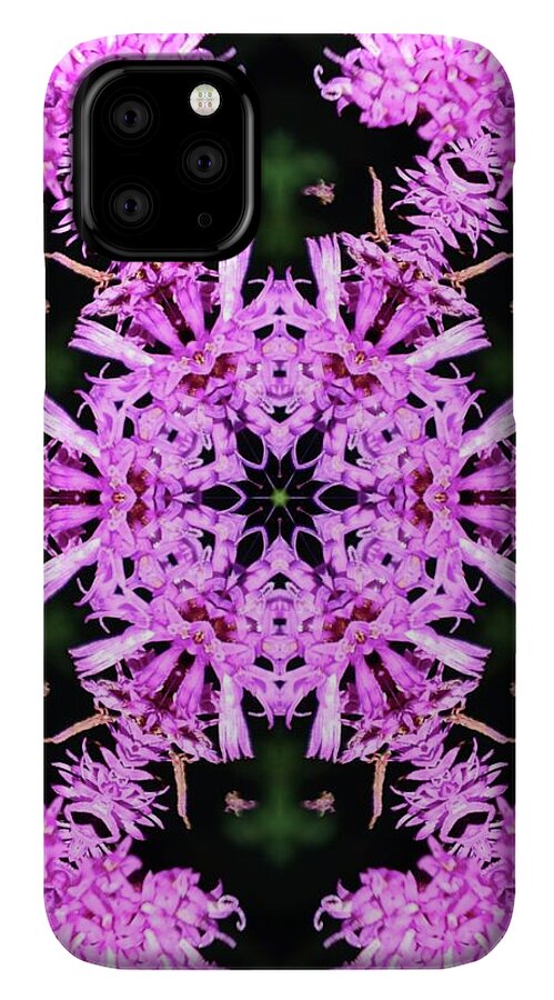 Vibrant Symmetrical Blossoms - Phone Case