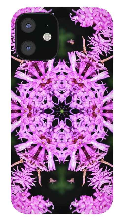 Vibrant Symmetrical Blossoms - Phone Case