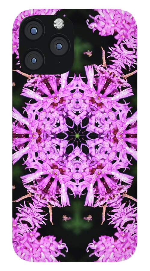 Vibrant Symmetrical Blossoms - Phone Case