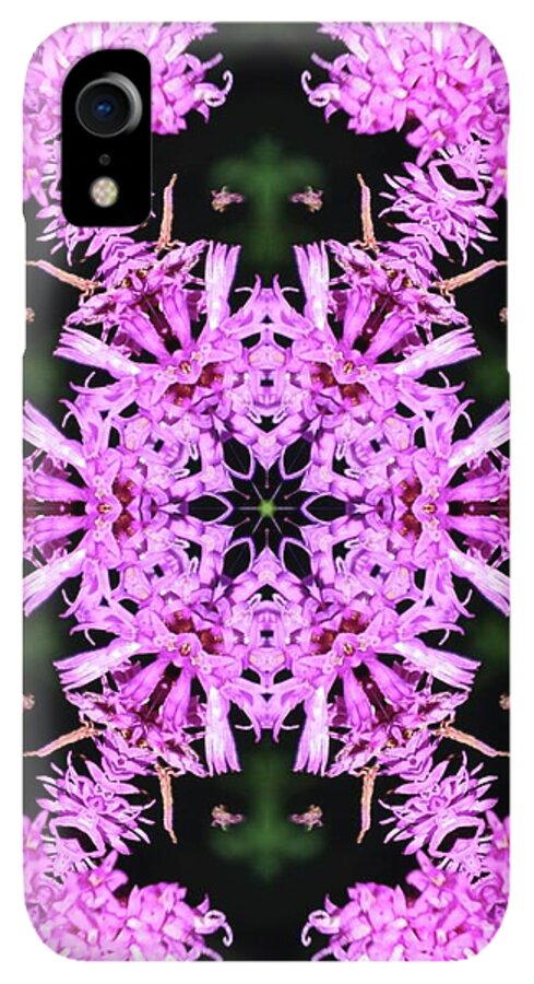 Vibrant Symmetrical Blossoms - Phone Case