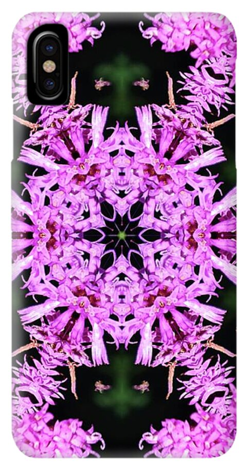 Vibrant Symmetrical Blossoms - Phone Case