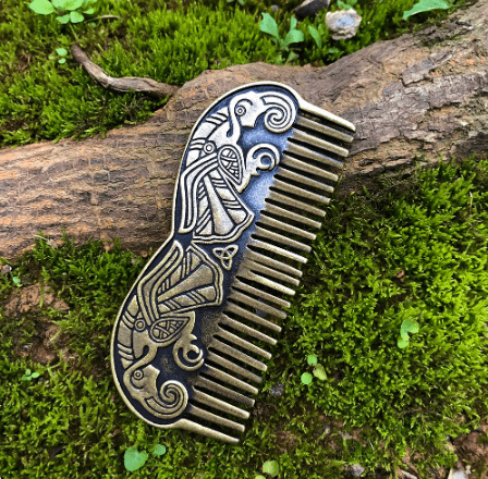 Vikings Ravens Beard Comb