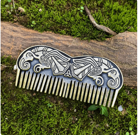 Vikings Ravens Beard Comb