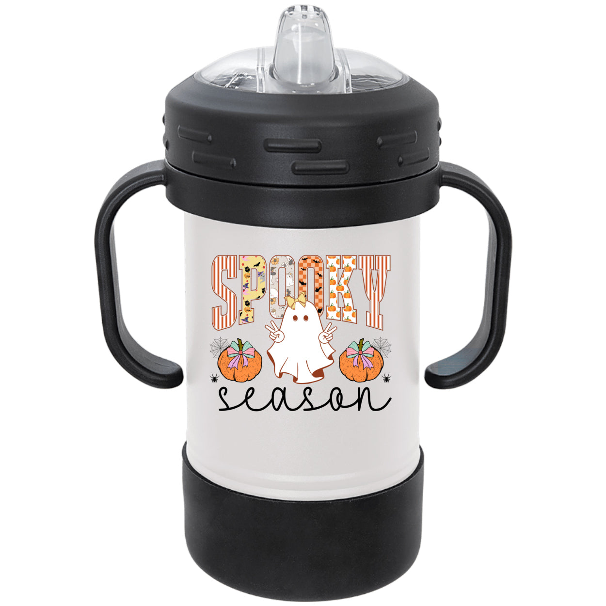 Spooky Season Halloween Ghost Polar Camel 10 oz Sippy Cup