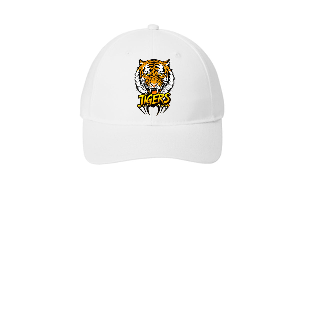 Ferocious Tiger with Claws Port Authority® Easy Care Baseball Cap