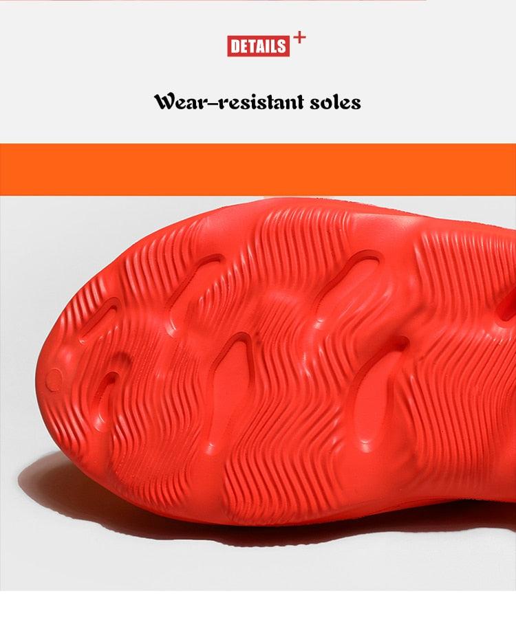 Women's Summer Rubber Breathable Clogs Beach Flat Sandals For Walking